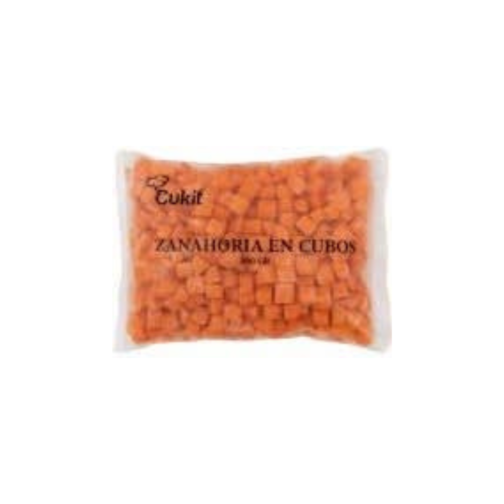Zanahoria Cubos Congelada (1 Kilo)