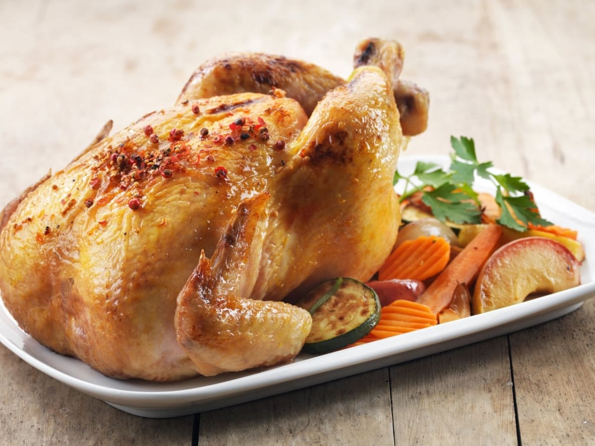 Pollo Entero sin marinar, libre pastoreo (1.8 kg aprox.)