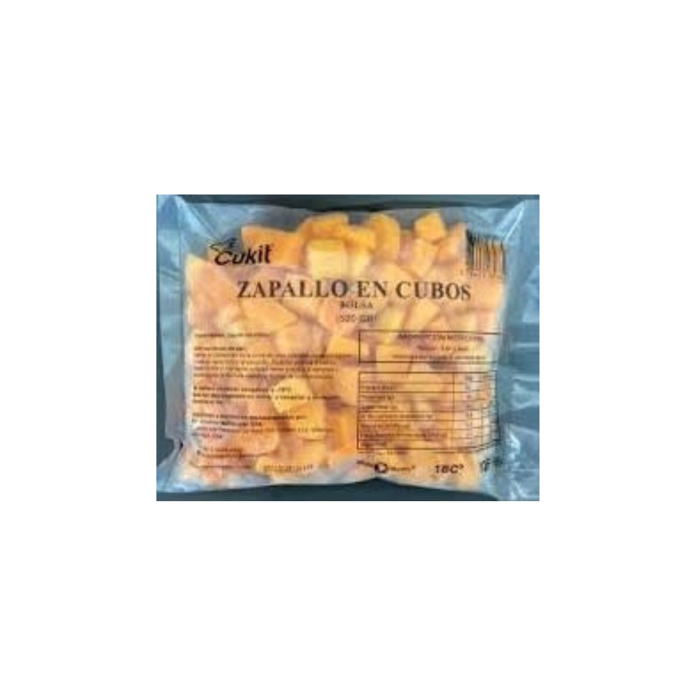 Zapallo Cubo Congelado 1 kg 1